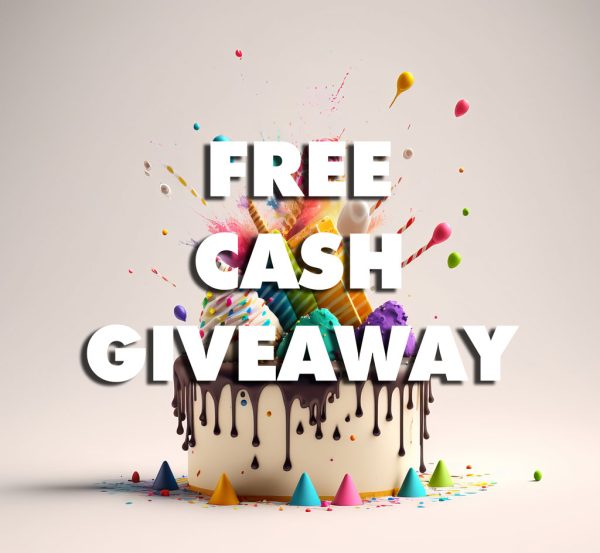FREE CASH GIVEAWAY! 1 TICKET ONLY PER PLAYER