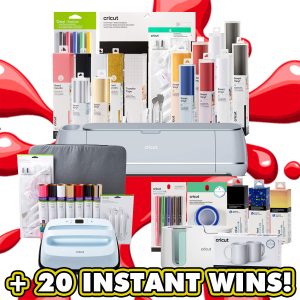 CRICUT ULTIMATE HOME STARTUP BUNDLE!! + INSTANT WINS!
