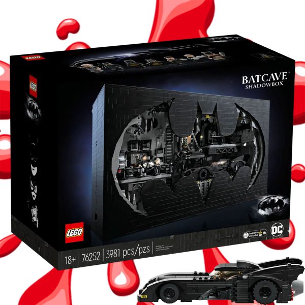 LEGO BATCAVE - SHADOW BOX!