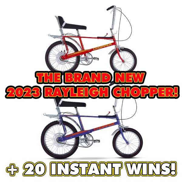 THE NEW 2023 RALEIGH CHOPPER! + INSTANT WINS!