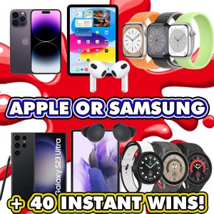 APPLE OR SAMSUNG MEGA TECH BUNDLE + INSTANT WINS! #3