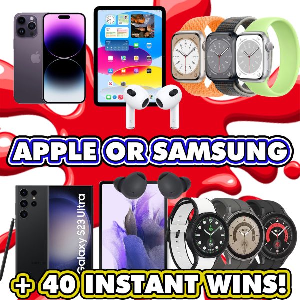 APPLE OR SAMSUNG MEGA TECH BUNDLE + INSTANT WINS! #3
