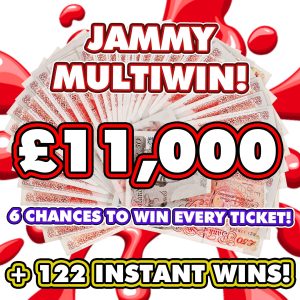 £11,000 PRIZE POT *6 WINNERS* + 122 INSTANT WINS! #2