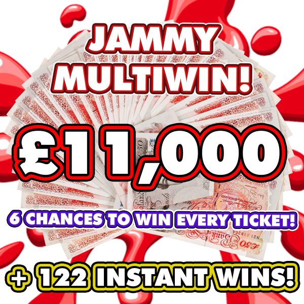 £11,000 PRIZE POT *6 WINNERS* + 122 INSTANT WINS! #2