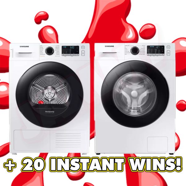 SAMSUNG SPACEMAX 11KG WASHING MACHINE & OPTIMALDRY 8KG TUMBLE DRYER #1