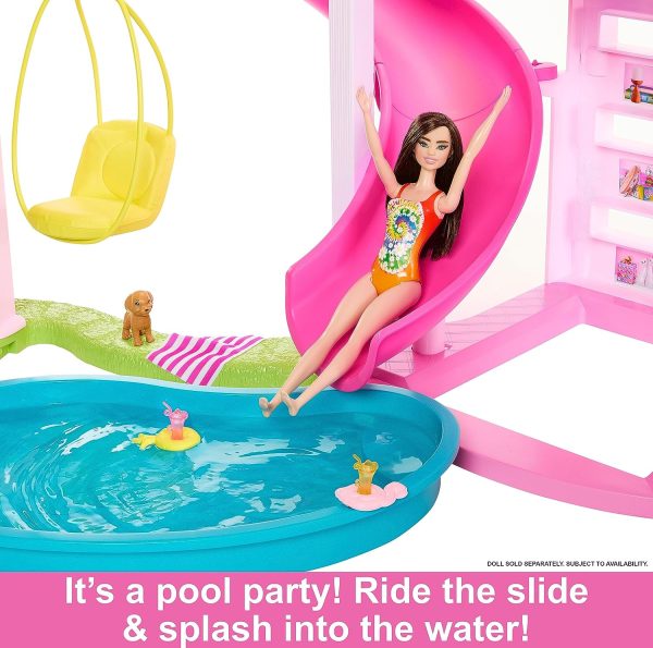 2023 BARBIE DREAMHOUSE BUNDLE WITH BARBIE AND KEN! - Image 6