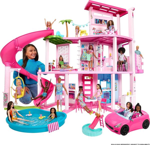 2023 BARBIE DREAMHOUSE BUNDLE WITH BARBIE AND KEN! - Image 9