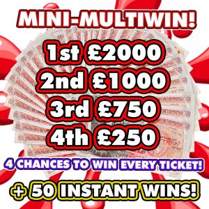 MINI MULTIWIN - 4 WINNERS + 50 INSTANT WINS & NEIGHBOURS! #1