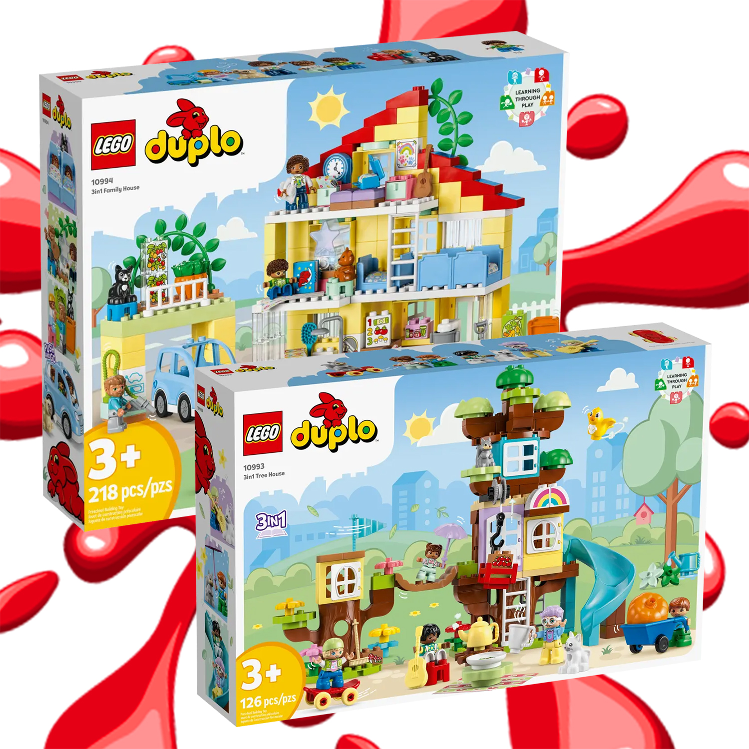 Buy LEGO® DUPLO® 3in1 Tree House 10993 Building Toy Set (126 Pieces)