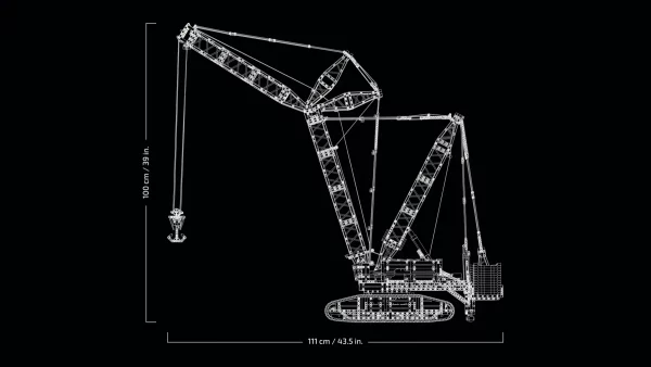 LEGO TECHNIC LIEBHERR CRANE LR13000 OR £500 CASH! - Image 3