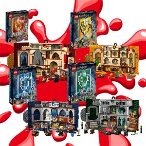 LEGO HARRY POTTER HOGWARTS HOUSE BANNERS #1 *2 WINNERS*