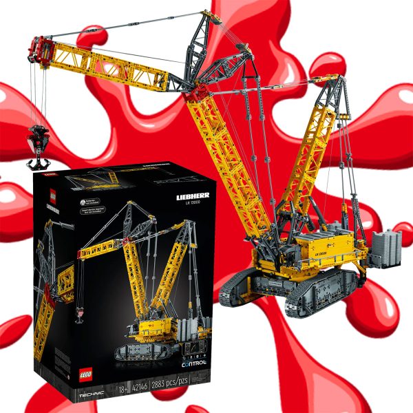 LEGO TECHNIC LIEBHERR CRANE LR13000 OR £500 CASH!