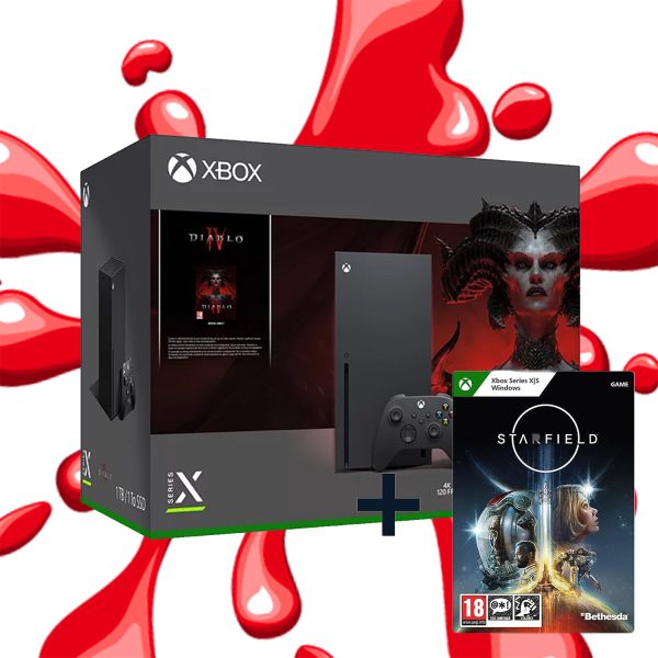 XBOX SERIES X + DIABLO 4 & STARFIELD BUNDLE #1