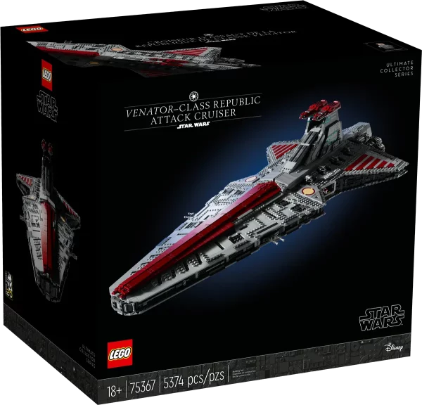 LEGO VENATOR-CLASS REPUBLIC ATTACK CRUISER! HUGE SET! - Image 12