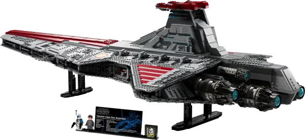 LEGO VENATOR-CLASS REPUBLIC ATTACK CRUISER! HUGE SET! - Image 7
