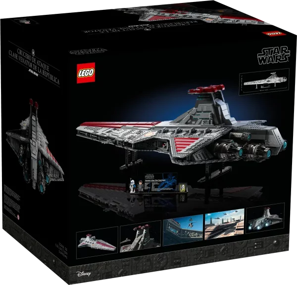 LEGO VENATOR-CLASS REPUBLIC ATTACK CRUISER! HUGE SET! - Image 5