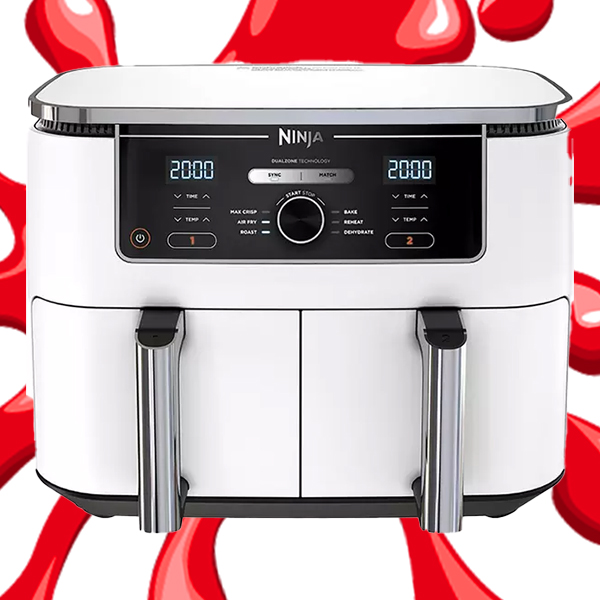 NINJA AF400UK 9.5L AIR FRYER! – IN WHITE! – JAMMY – The UKs