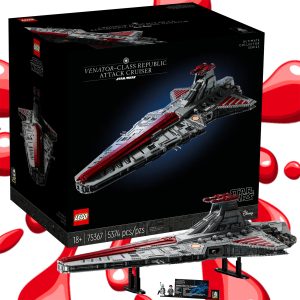 LEGO VENATOR-CLASS REPUBLIC ATTACK CRUISER! HUGE SET!