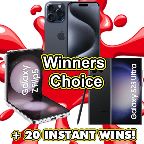 SAMSUNG ZFLIP5 OR SAMSUNG S23 ULTRA OR IPHONE 15 PRO + INSTANTS