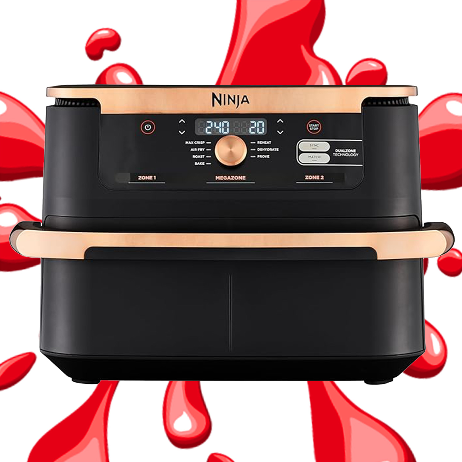 THE NEW FLEXDRAWER NINJA AF500UK 10.4L AIR FRYER #2 *2 WINNERS* – JAMMY –  The UKs Leading New Competition Site