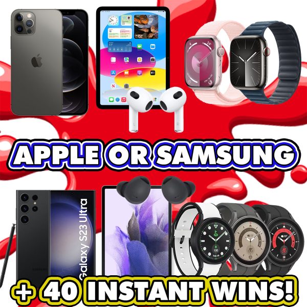 IPHONE 15 PRO OR SAMSUNG MEGA TECH BUNDLE + INSTANT WINS #2