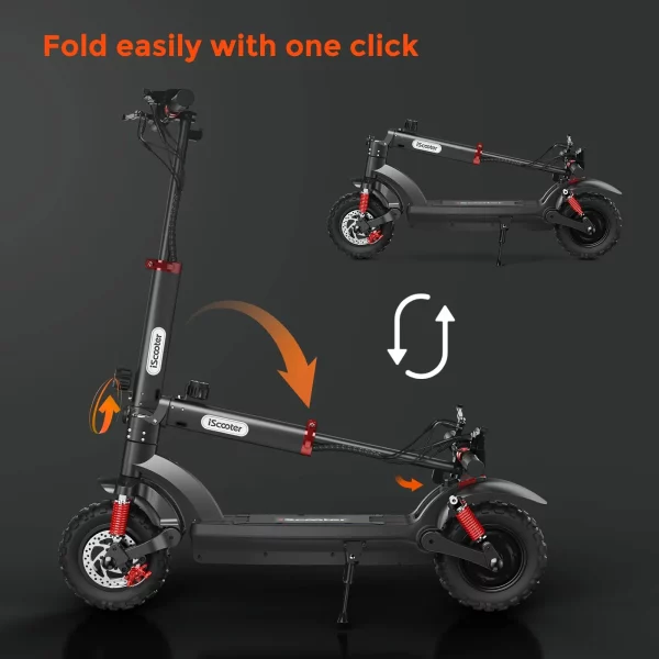 iSCOOTER iX6 1000w OFF ROAD ELECTRIC SCOOTER - Image 8