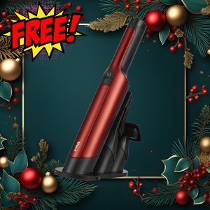 DAY 16 - JAMMY DAYS OF CHRISTMAS - SHARK WANDVAC IN RED!