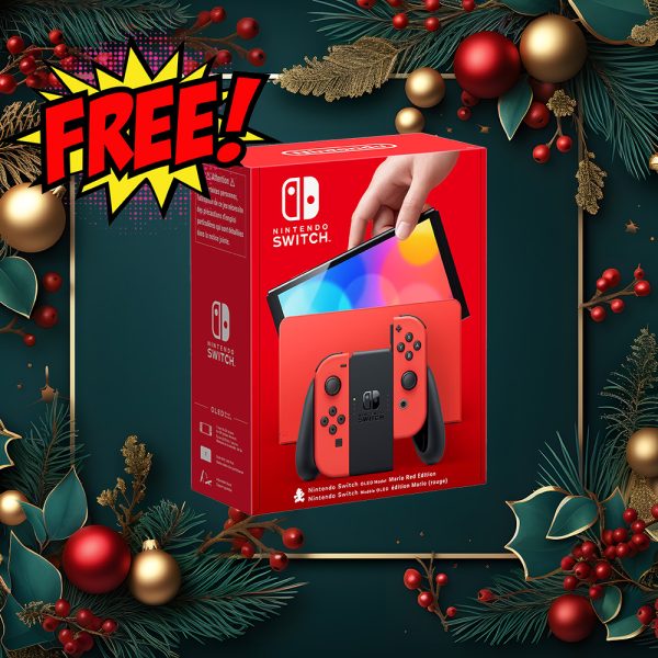 DAY 2 - JAMMY DAYS OF CHRISTMAS - SWITCH OLED MARIO!