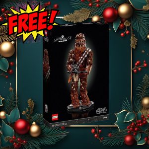 DAY 20 - JAMMY DAYS OF CHRISTMAS - LEGO CHEWBACCA!