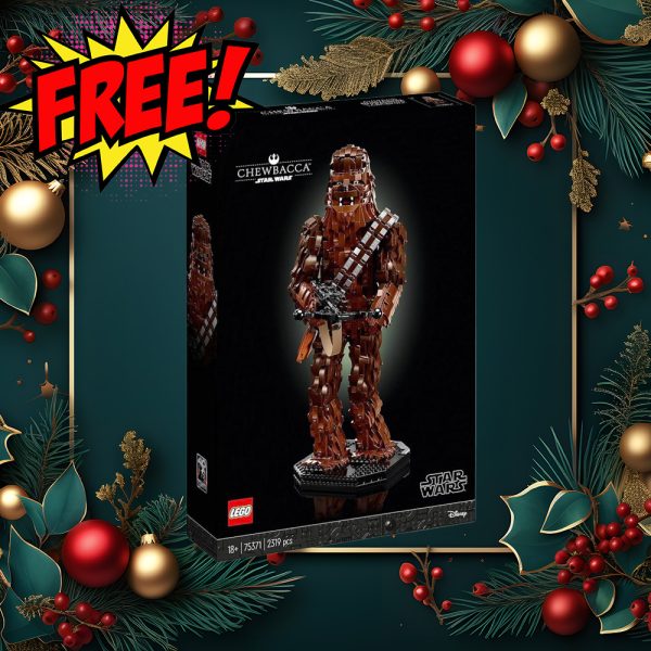DAY 20 - JAMMY DAYS OF CHRISTMAS - LEGO CHEWBACCA!