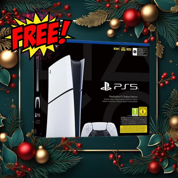 DAY 4 - JAMMY DAYS OF CHRISTMAS - PS5 DIGITAL SLIM EDITION!