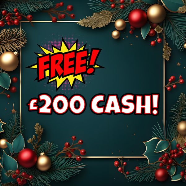 DAY 5 - JAMMY DAYS OF CHRISTMAS - FREE £200 CASH!