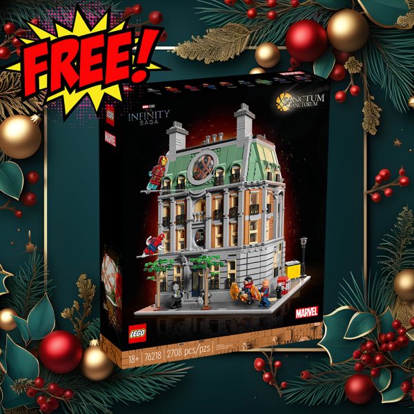 DAY 6 - JAMMY DAYS OF CHRISTMAS - LEGO SANCTUM SANCTORUM!