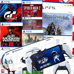 THE ULTIMATE PLAYSTATION 5 BUNDLE!