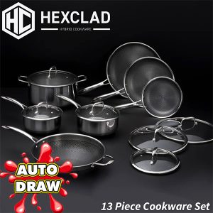 HEXCLAD HYBRID MEGA BUNDLE or £700 CASH!