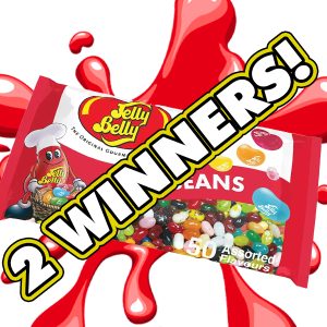 2 KILOS OF JELLY BELLY JELLY BEANS *2 WINNERS*