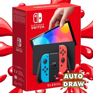 NINTENDO SWITCH OLED + FIFA24! - AUTO DRAW!
