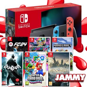 NINTENDO SWITCH 6 GAME BUNDLE!
