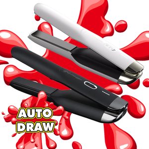 GHD UNPLUGGED HAIR STRAIGHTENERS - AUTO DRAW!