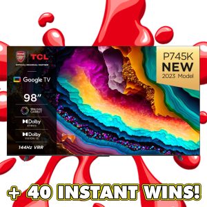 TCL 98 INCH 4K UHD TV! + INSTANT CASH WINS!