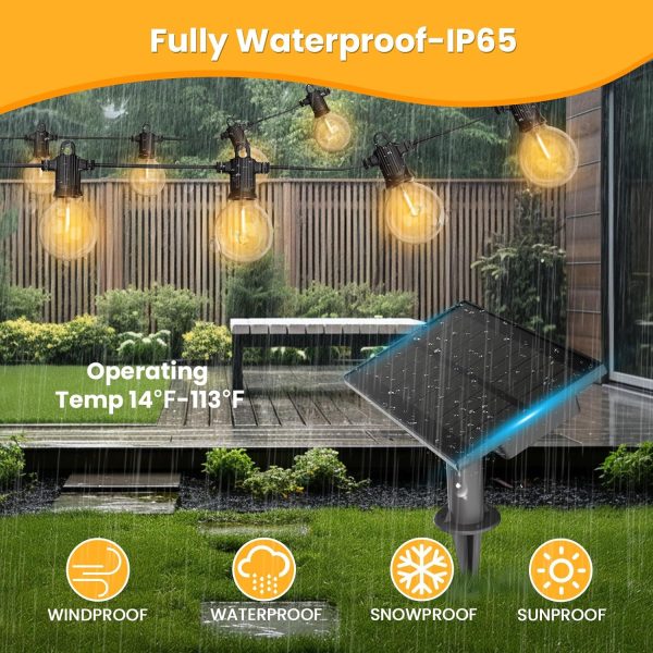 SOLAR GARDEN STRING LIGHTS 100FT or £100 CASH - AUTO DRAW! - Image 5