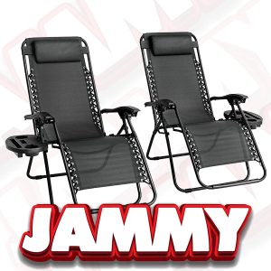 ZERO GRAVITY PATIO GARDEN CHAIRS!
