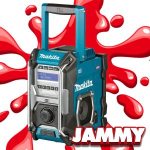 MAKITA DAB JOB SITE RADIO + 18v MAKITA BATTERY!