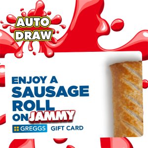 £100 GREGGS VOUCHER - AUTO DRAW!