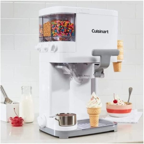 CUISANART SOFT SERVE ICE CREAM MAKER! - Image 5