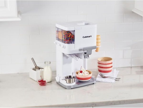 CUISANART SOFT SERVE ICE CREAM MAKER! - Image 4