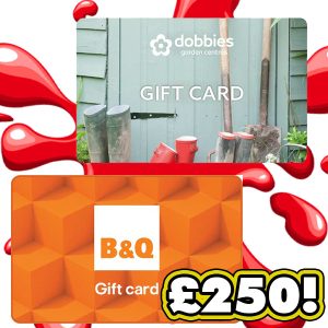 £250 GARDEN CENTER GIFT CARD!