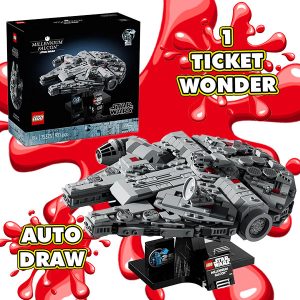 LEGO STAR WARS MILLENIUM FALCON #75375 - AUTO DRAW!