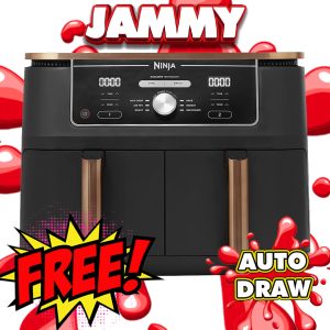 NINJA LIMITED EDITION 9.5L AIR FRYER JAMMY FREEBIE!