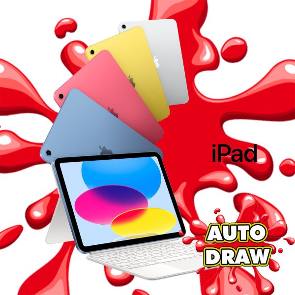APPLE IPAD 10th GEN + NEIGHBOURS! - AUTO DRAW!